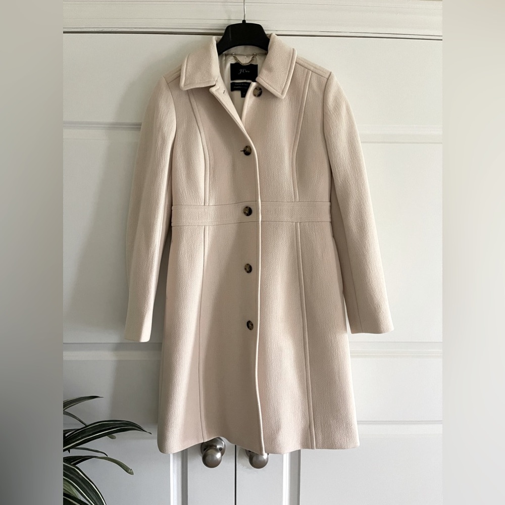 JCREW Classic lady day coat in Italian double-cloth wool with Thinsulate®